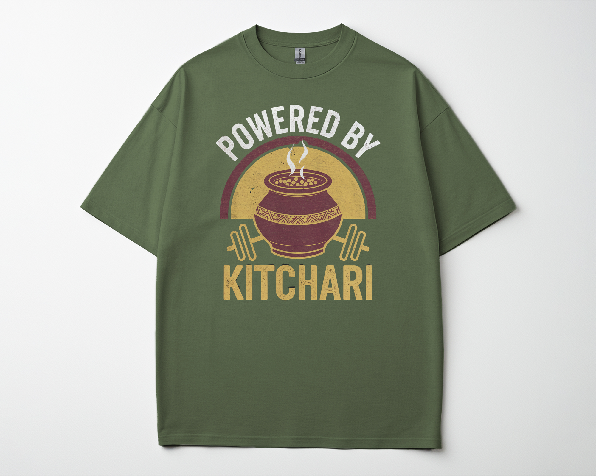 POWERED BY KITCHARI T-SHIRT