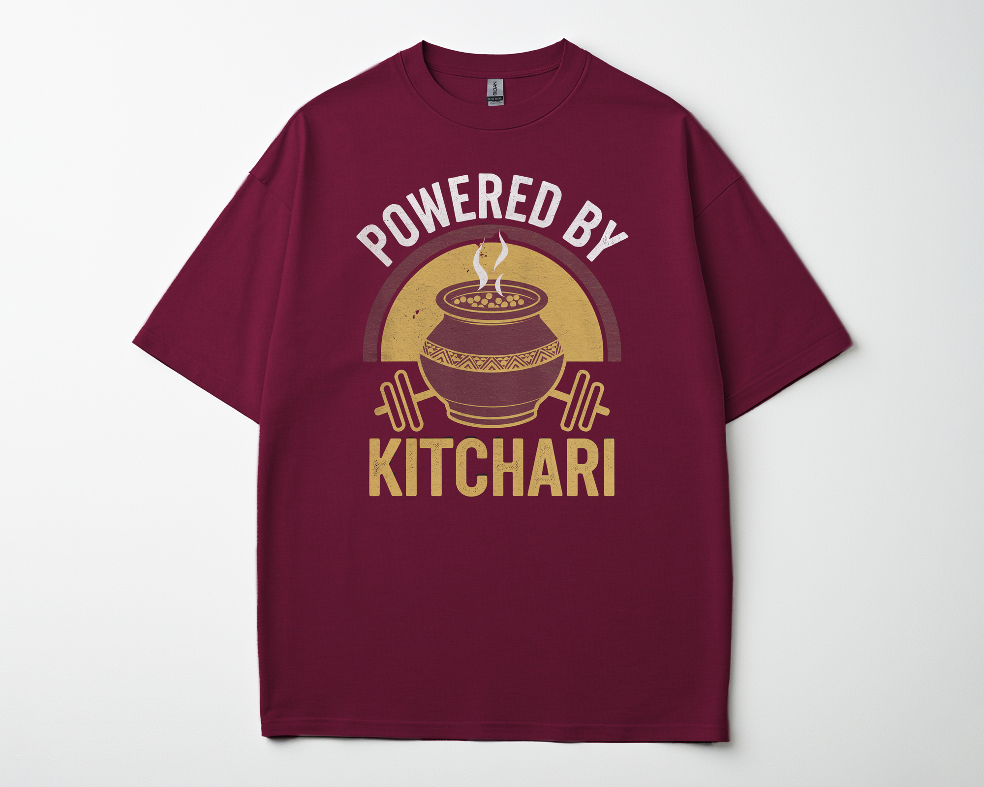 POWERED BY KITCHARI T-SHIRT
