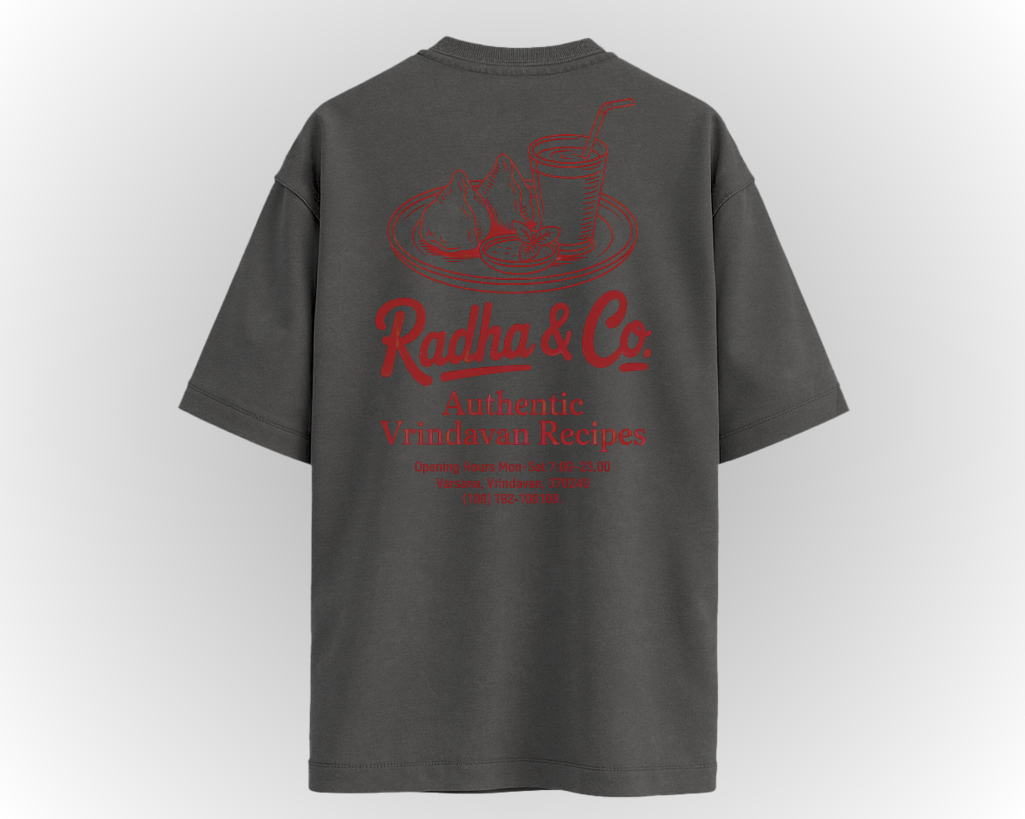 RADHA & CO. RESTAURANT T-SHIRT