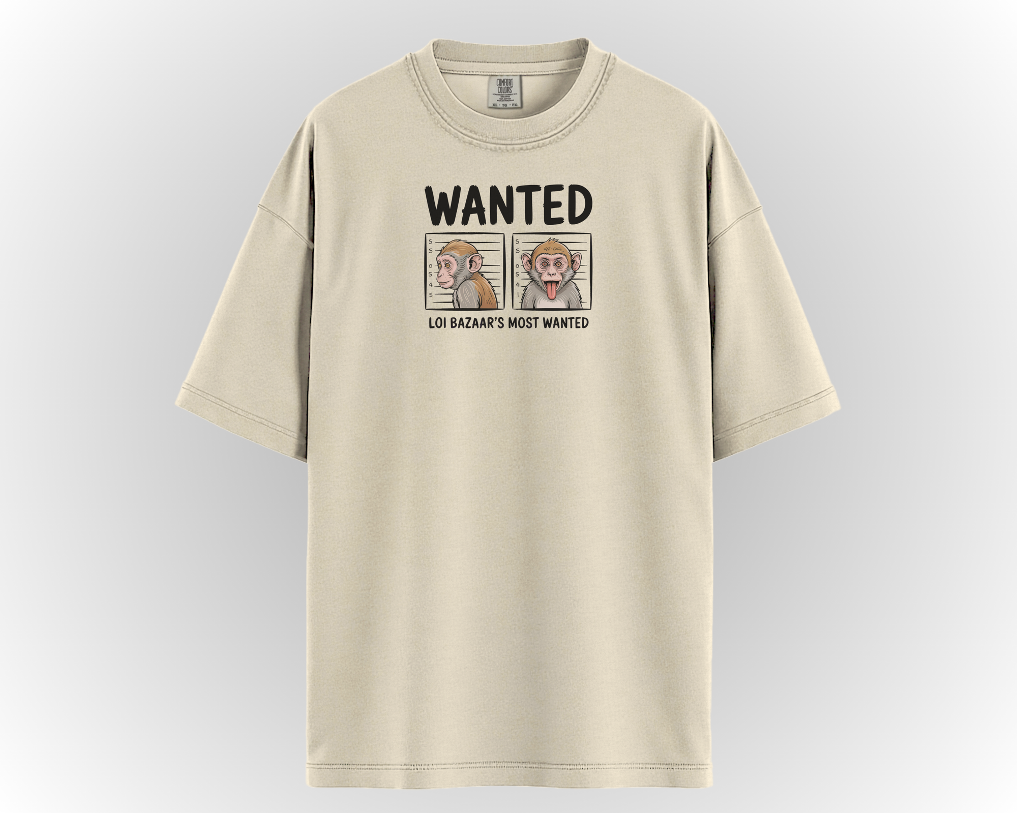 WANTED MONKEY T-SHIRT
