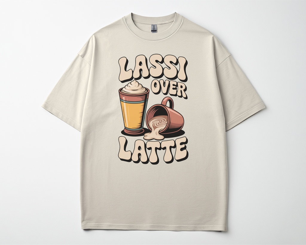 LASSI OVER LATTE T-SHIRT