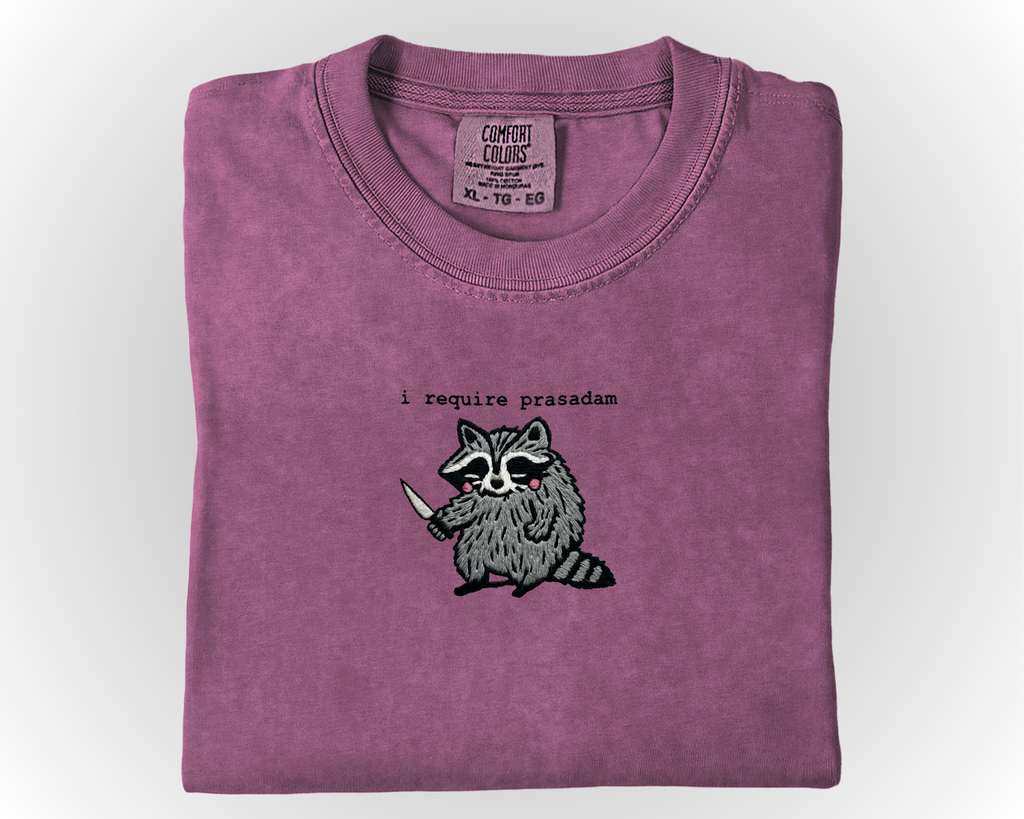 I REQUIRE PRASADAM EMBROIDERY