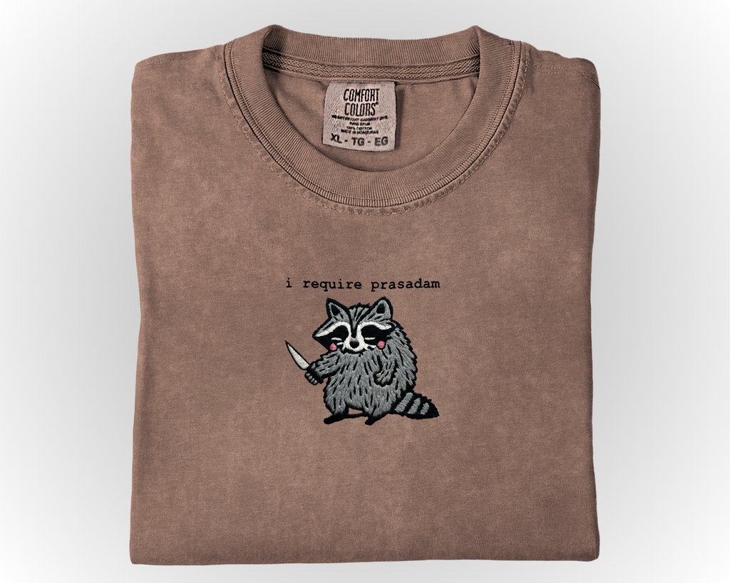 I REQUIRE PRASADAM EMBROIDERY