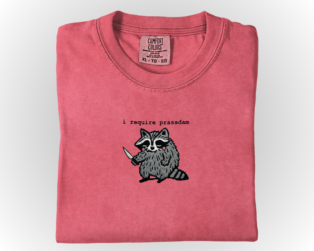 I REQUIRE PRASADAM EMBROIDERY