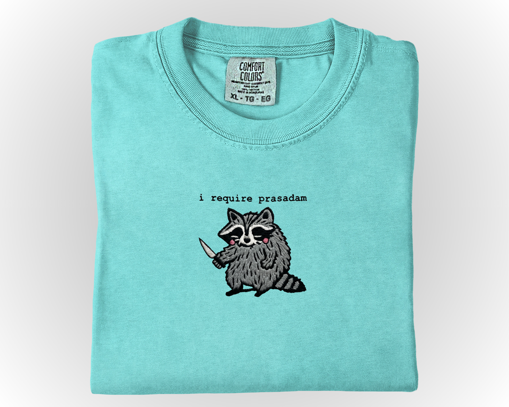 I REQUIRE PRASADAM EMBROIDERY