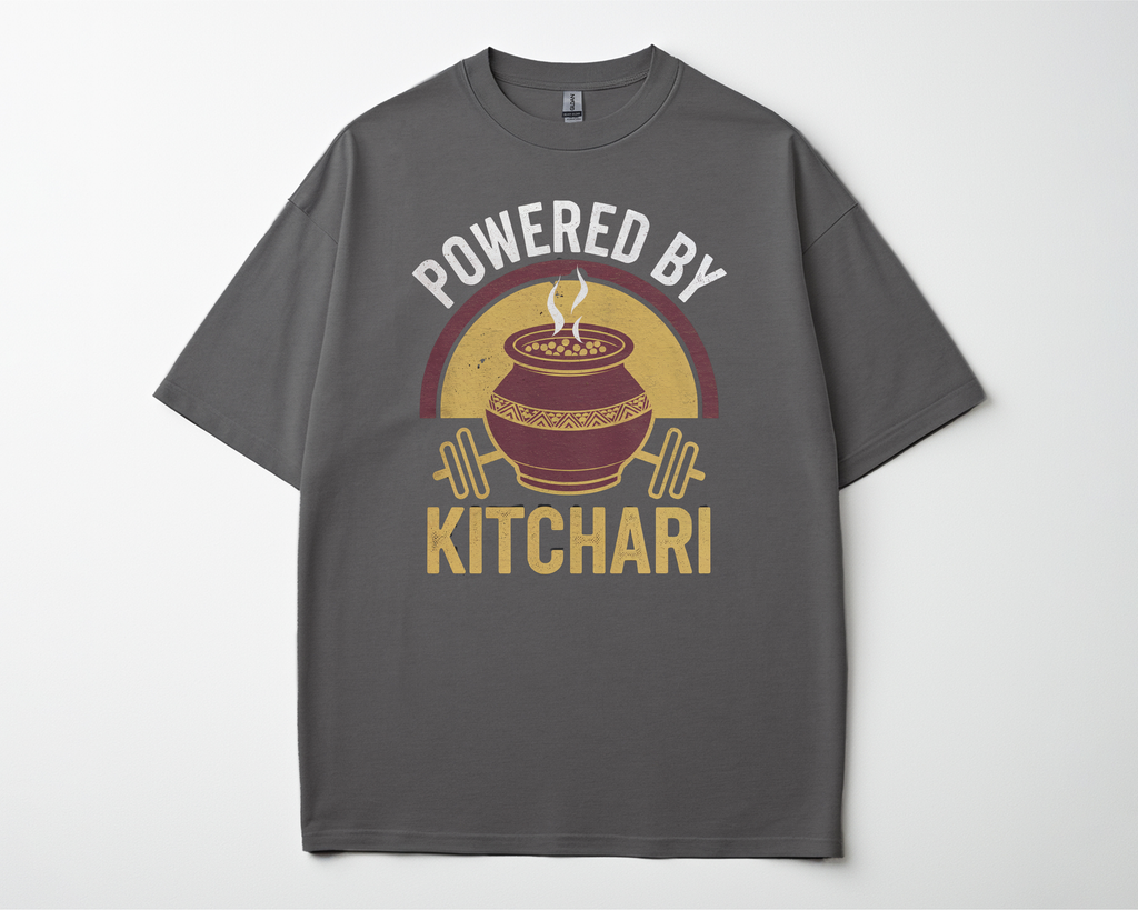POWERED BY KITCHARI T-SHIRT