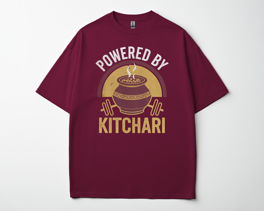 POWERED BY KITCHARI T-SHIRT