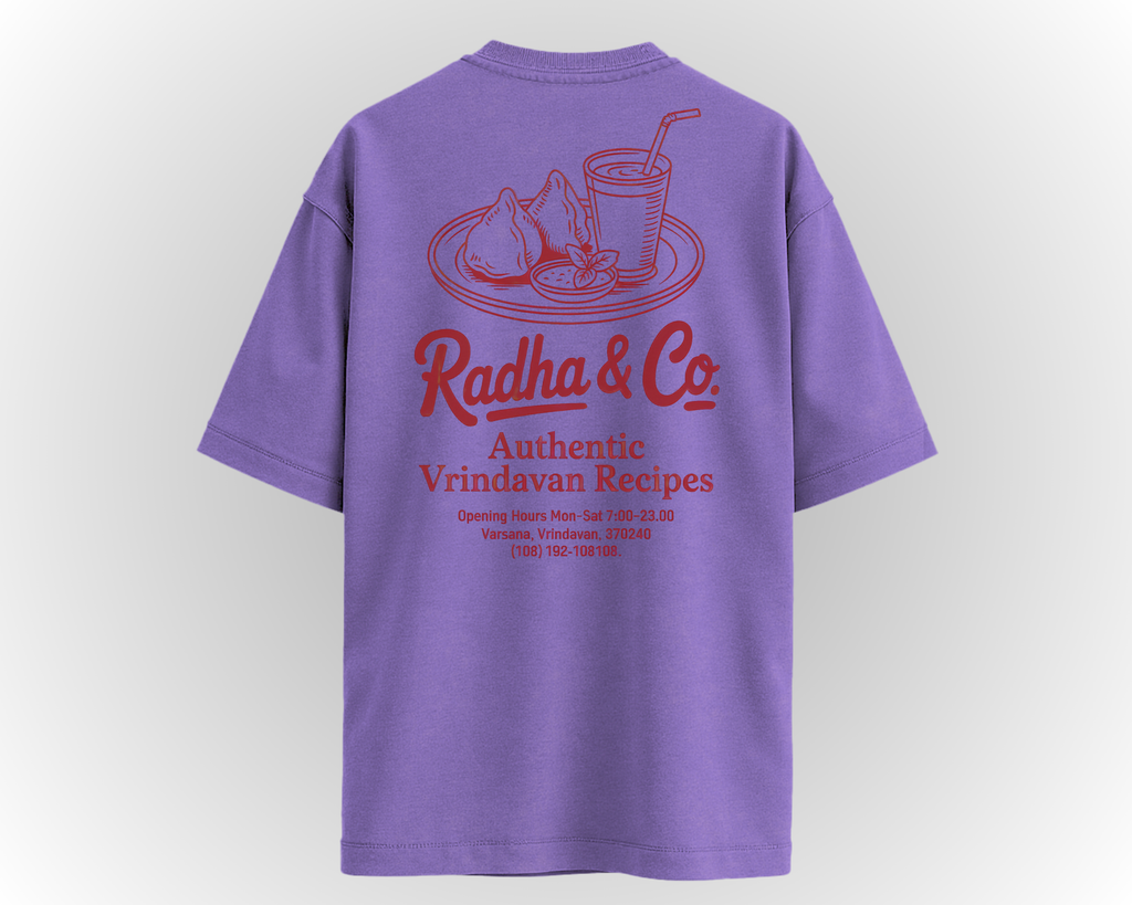 RADHA & CO. RESTAURANT T-SHIRT