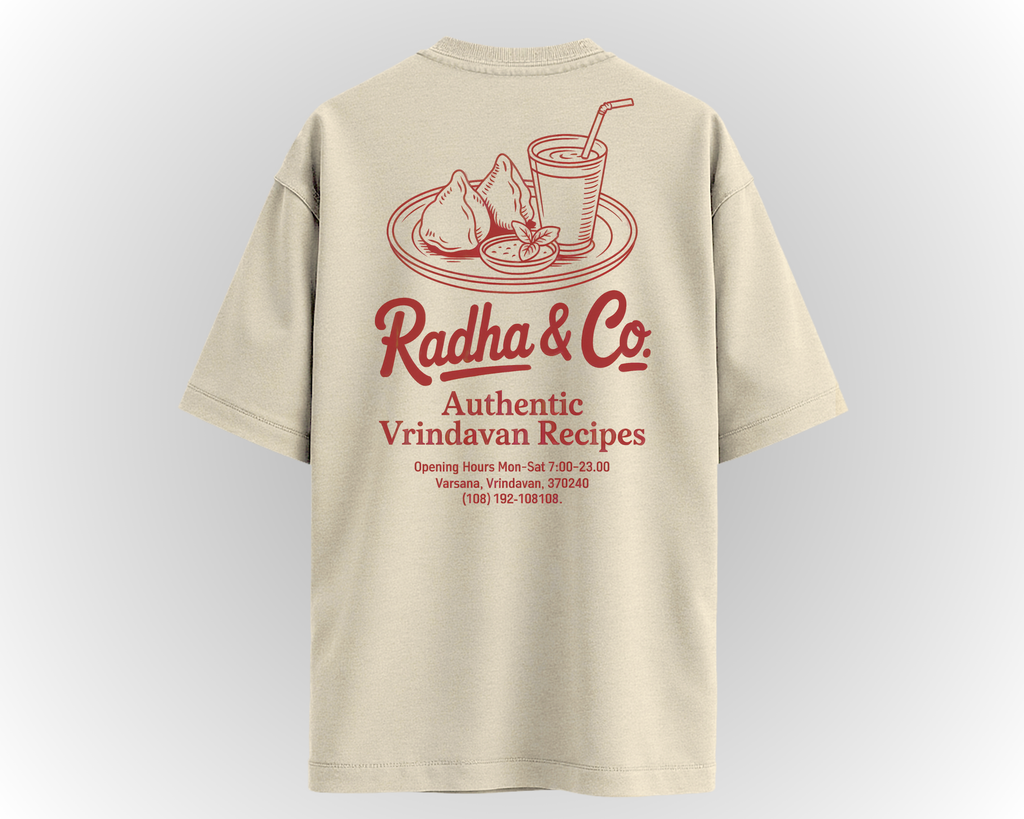 RADHA & CO. RESTAURANT T-SHIRT