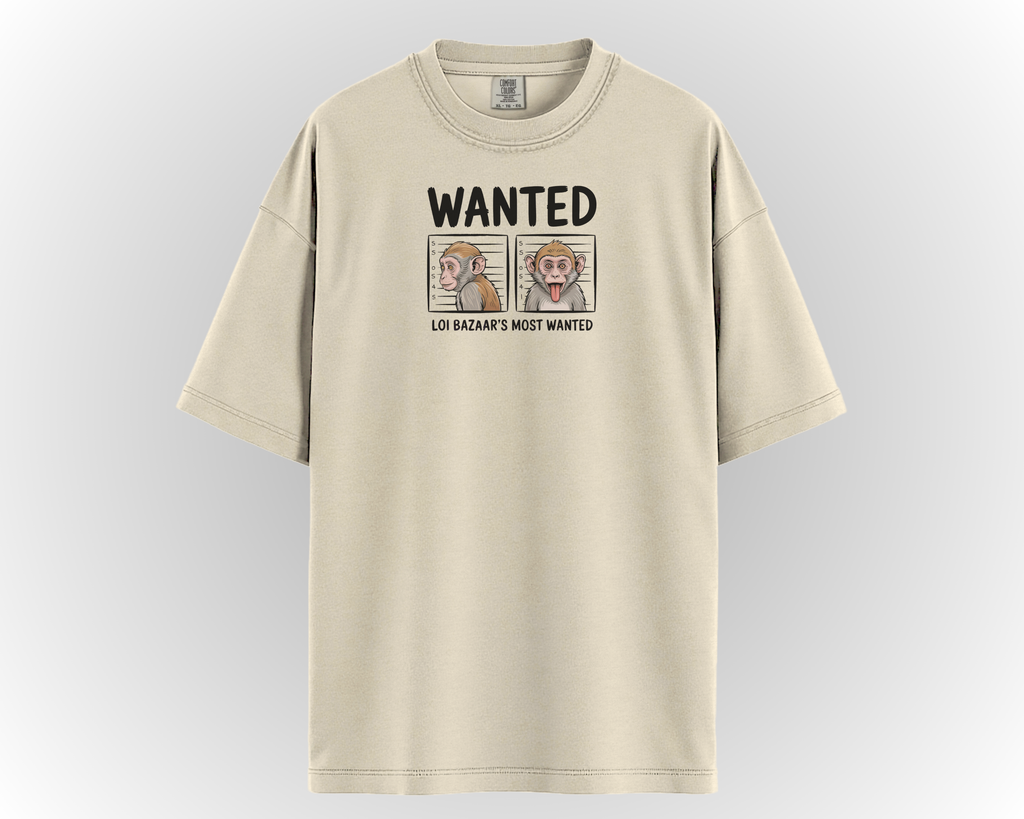 WANTED MONKEY T-SHIRT