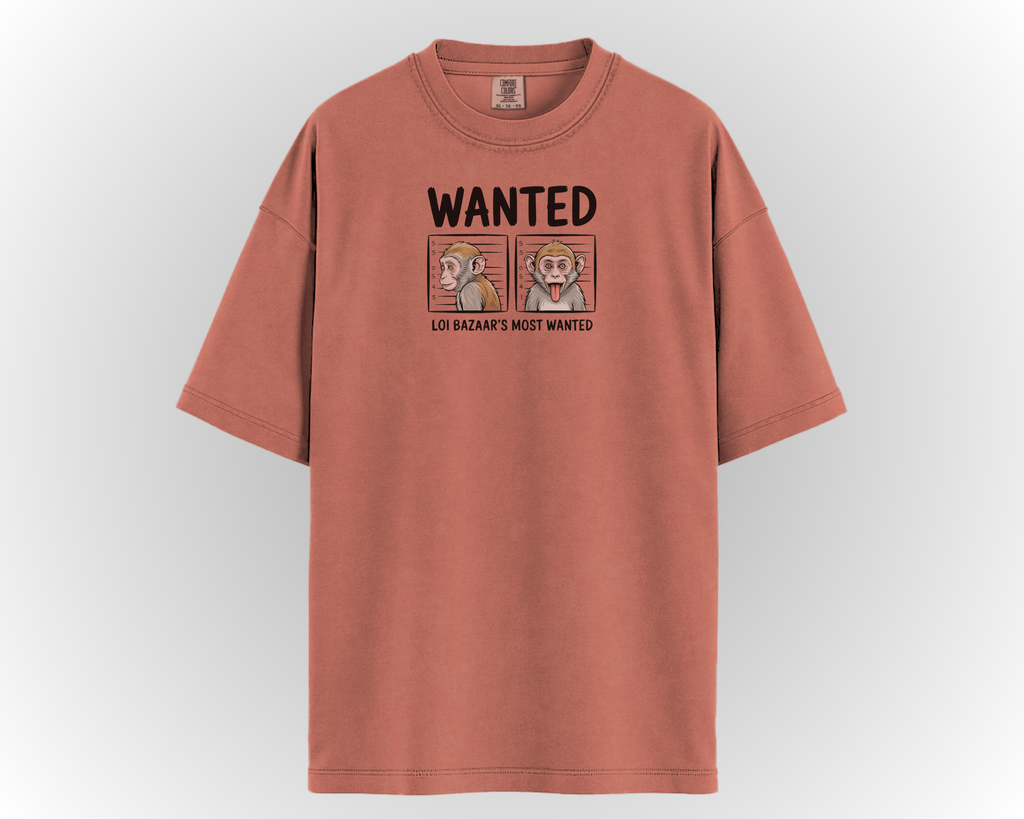 WANTED MONKEY T-SHIRT