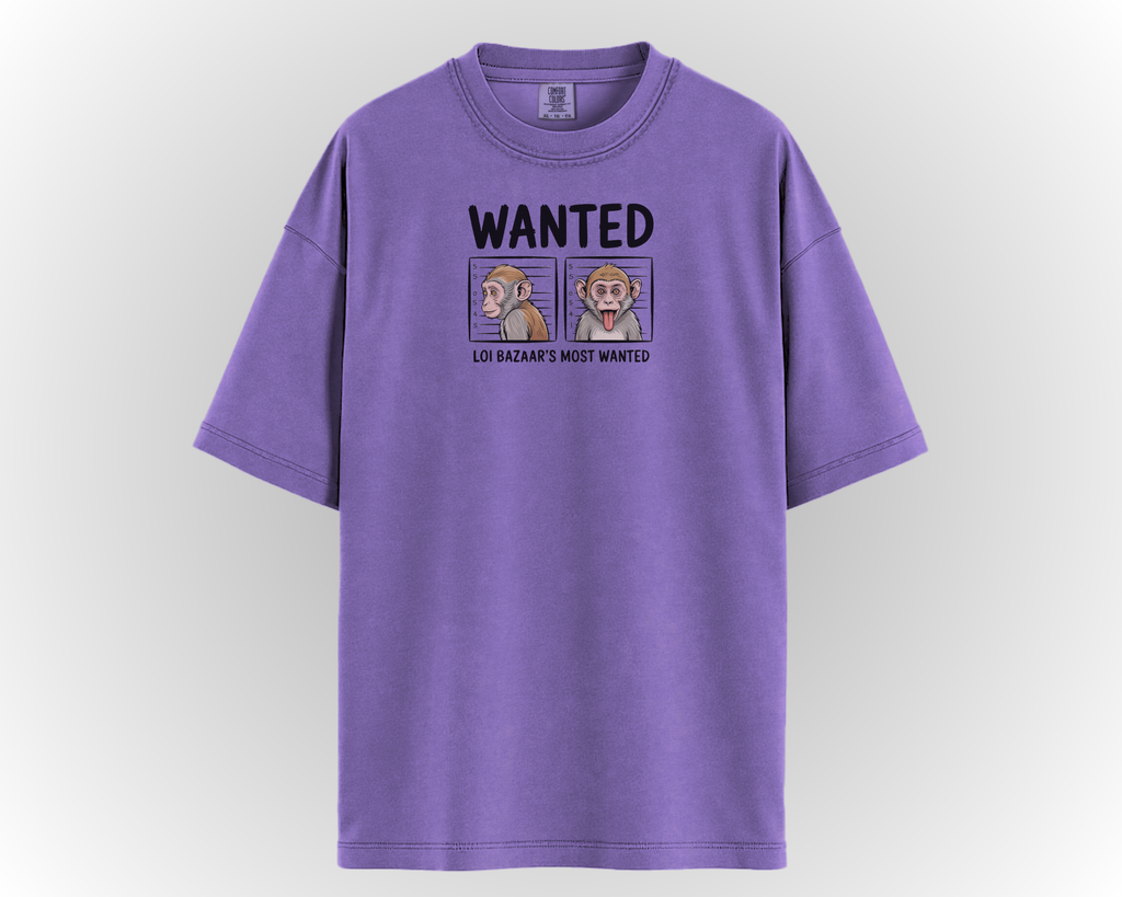 WANTED MONKEY T-SHIRT