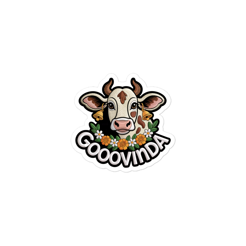 GOOOVINDA STICKER