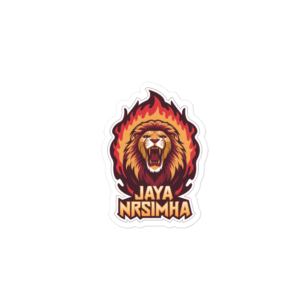 JAYA NRSIMHA STICKER