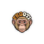 FROOTI MONKEY STICKER