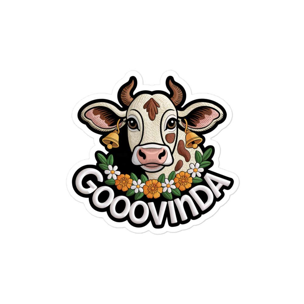 GOOOVINDA STICKER