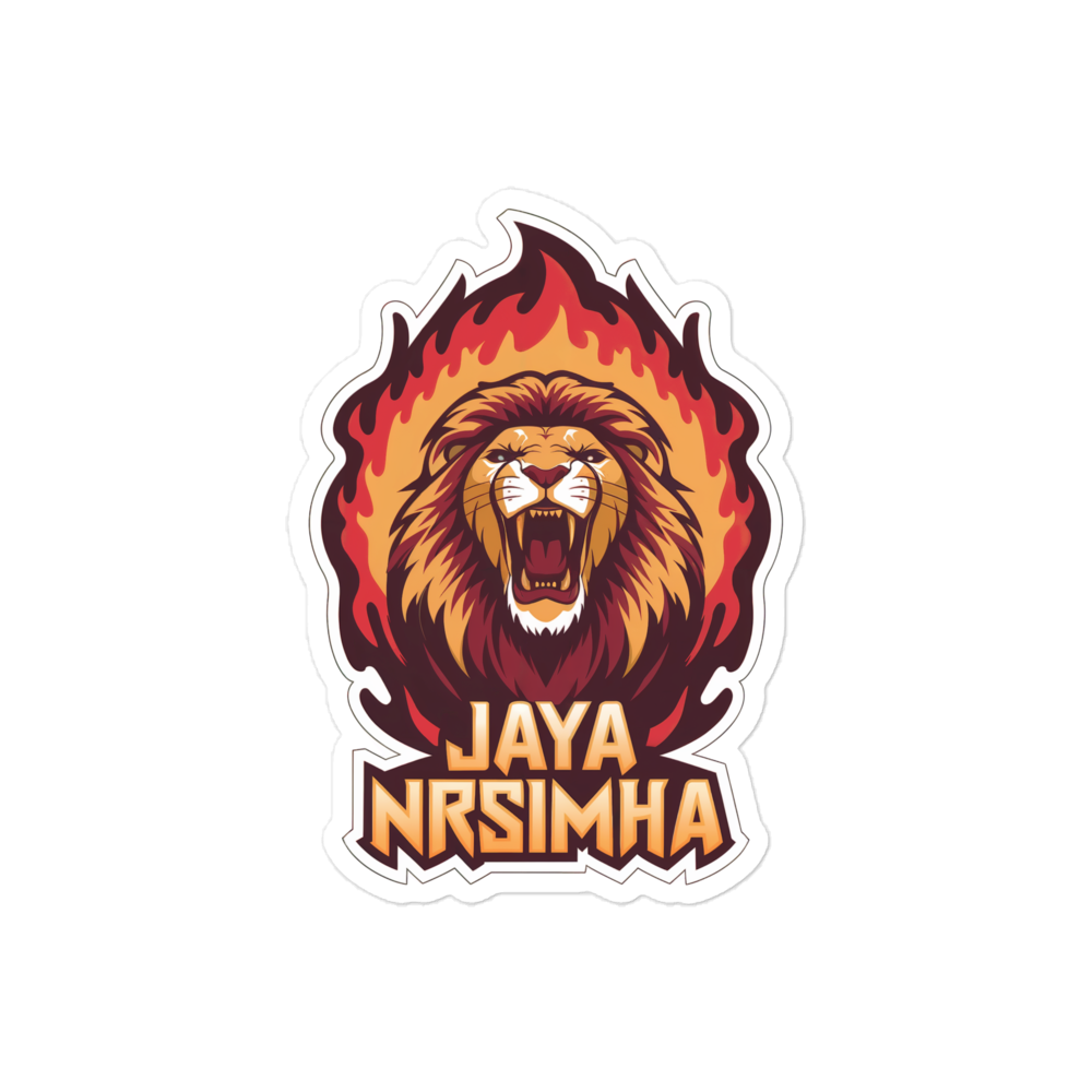 JAYA NRSIMHA STICKER
