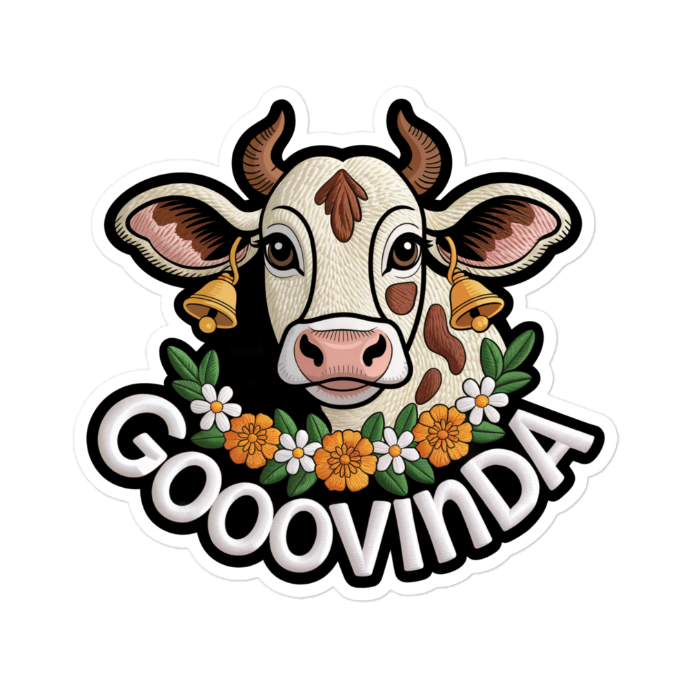 GOOOVINDA STICKER